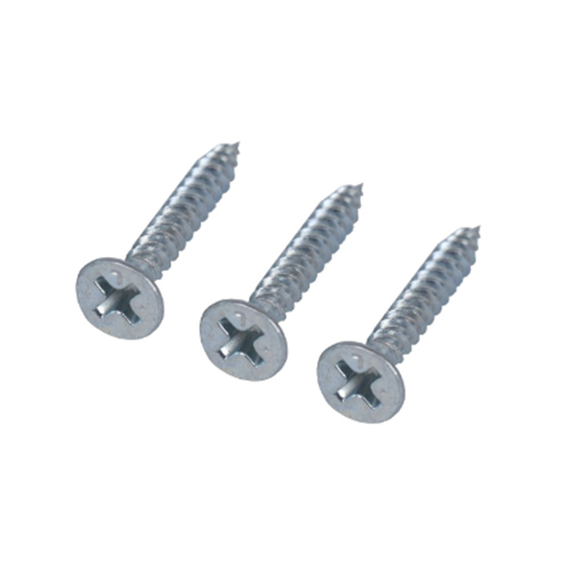 Slotted Flat Head Machine Galvanized Screw